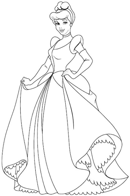 Disney Princess Cindirella Coloring Page Printable Coloring Pages Sheets  For Kids Get The Latest Free Disney Princess Cindirella Coloring Page  Images 
