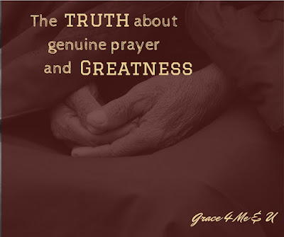 Remembering that prayer opens us up to greatness! | Ona C.