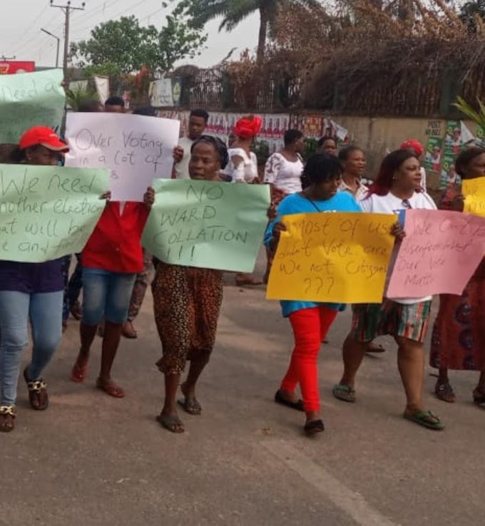 Women Development Movement - Bende Chapter, Rejects The House Of Reps Election Held In Bende On The 25th Of February 2023