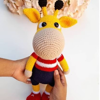 PATRON GRATIS JIRAFA AMIGURUMI 59437