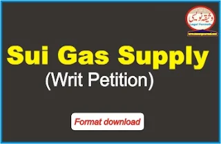 Writ Petition for Sui Gas Supply
