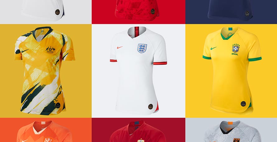 Nike 2019 Women's World Cup Kits Released England, France, USA and