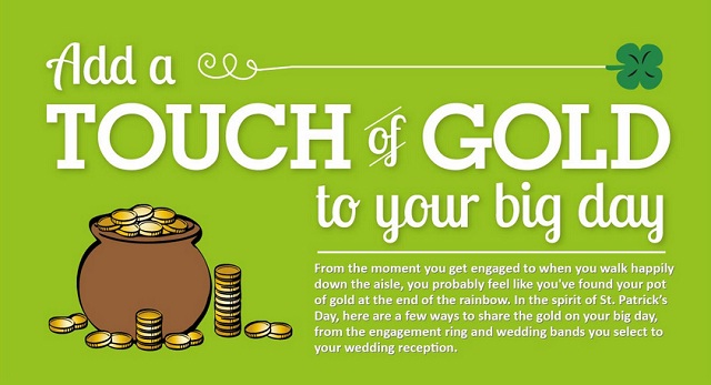 Image: Add a Touch of Gold to Your Big Day 