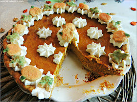 Postre Cena de Acción de Gracias 2017: Tarta de Calabaza