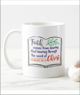 Roman 10:17 Mug Design