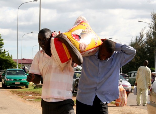 Bag of Rice Crashes and Sells for N13,000 in Some States