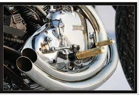Vincent Chopper | Custom chopper  Custom Vincent Chopper name Vinnie based on a 1951 "Vincent Black Shadow" by Matt Hotch. This Custom Vincent Chopper features Perimeter Disc brake, Custom wire wheels, Custom Chopper Gas tank, Custom Fenders, Custom handlebars.