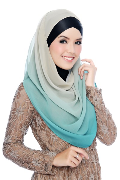 Cara Pakai Half Moon Shawl  cara memakai tudung half moon myideasbedroom com, cara pakai tudung 