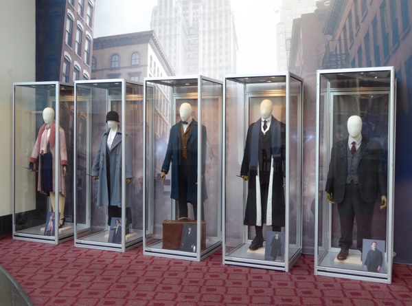 Fantastic Beasts movie costume exhibit ArcLight Hollywood