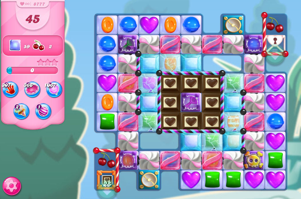 Candy Crush Saga level 8777