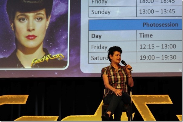 Sean Young (Rachel) op FedCon 2015, 33 jaar na Blade Runner