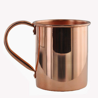 Solid Copper Moscow Mule Mug