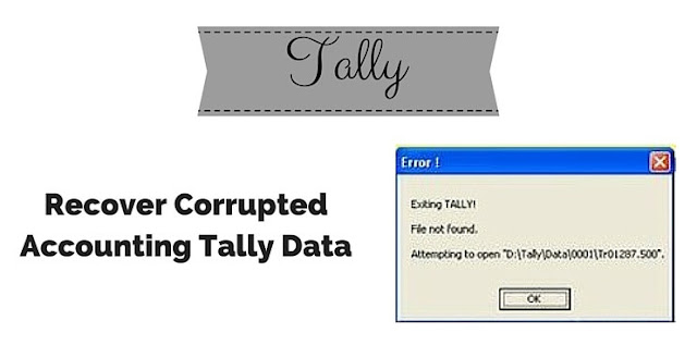How To Recover and Rewrite Corrupted Tally Data [Fixed]
