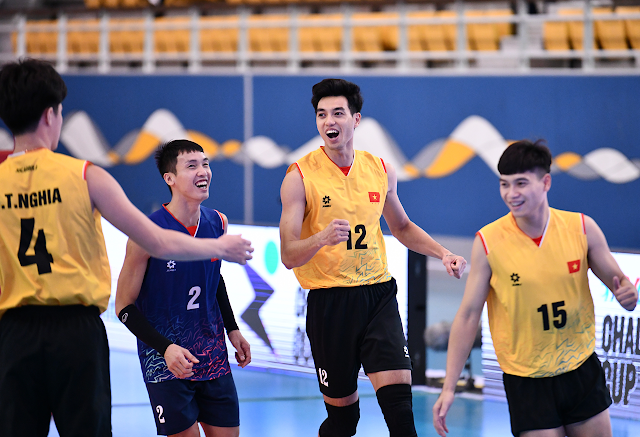 ĐTQG nam xếp hạng 6 ở Cúp Challenge AVC 2024