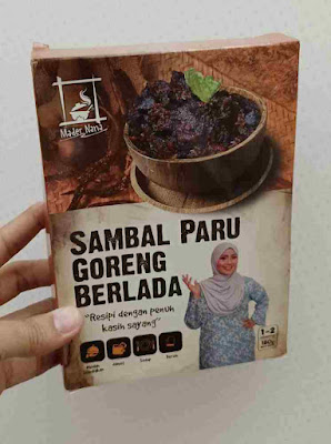 Resipi sambal paru sedap dan lazat, sambal paru goreng berlada Siti Nordiana, sambal paru berlada Mader Nana, harga sambal paru berlada siti nordiana