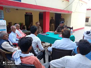 प्रेम और भाईचारे के साथ मनाएं होली का त्योहार : क्षेत्राधिकारी | #NayaSaberaNetwork