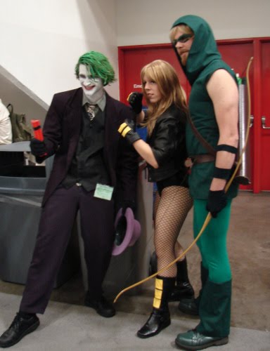 We saw a lot more familiar faces too like Joker Black Canary and Green 