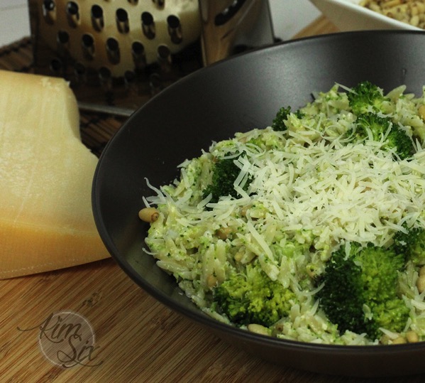 Parmesean and Broccoli Pesto
