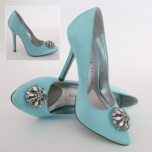 colored Bridal shoe