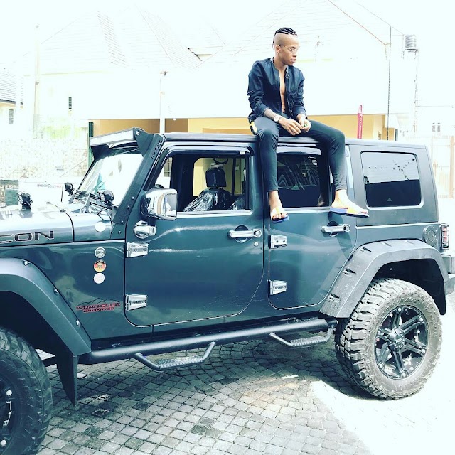 " FINALLY GOT THIS FOR MYSELF" - TEKNO SHOWS OFF