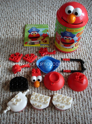 Talking Pirate Elmo Building Set