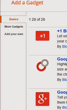 How to Add a Gadget in Blogger
