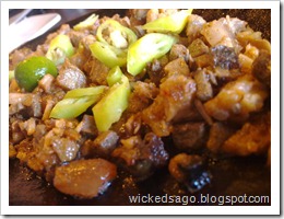 Sizzling Pork Sisig