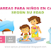 Tareas para niños en casa