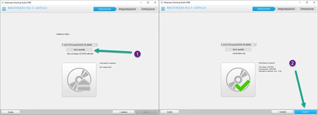 masterizzazione disco multisessione