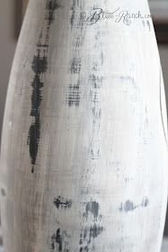 Plain Metal Vase Painted with Chalk Paint Bliss-Ranch.com