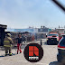Bodega y tres autos quemados, saldo de incendio en Metepec.