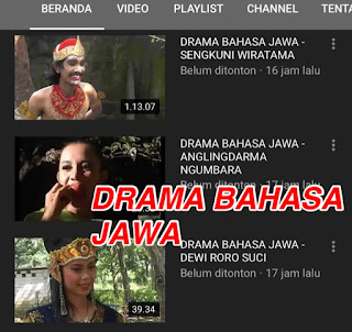 Video drama bahasa jawa