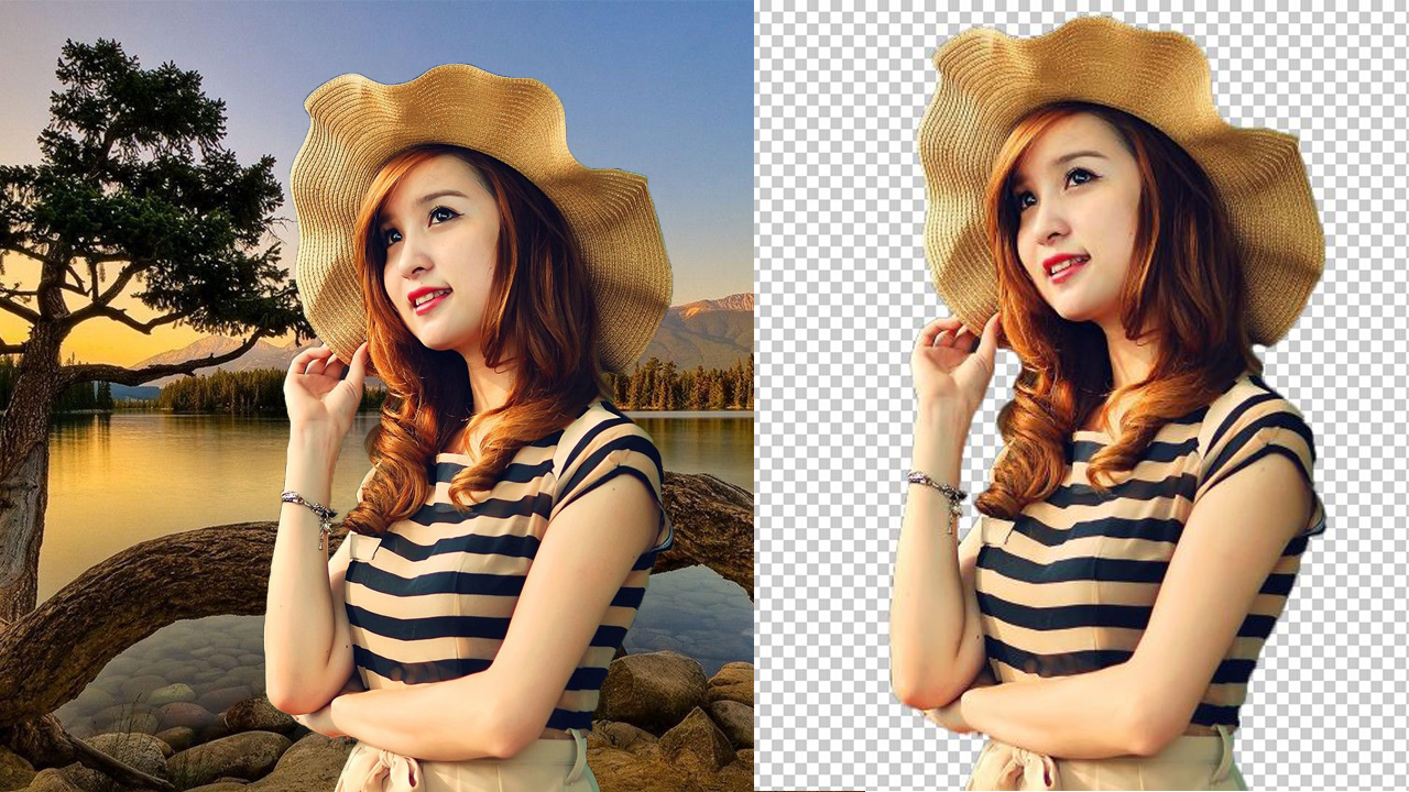 how to remove  background  from image in adobe photoshop cs6 and get transparent picture White 