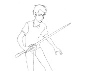 #1 Percy Jackson Coloring Page