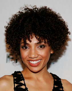 Short Curly Black Hairstyle Pictures
