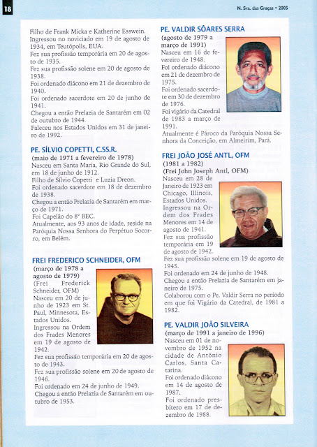 PROGRAMAÇÃO DAS FESTIVIDADES DE N. SRA. DAS GRAÇAS - 2005 - PAG 18