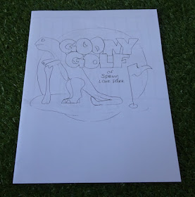 A coloring book from Goony Golf