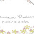 Review Policy - Política de Reseñas