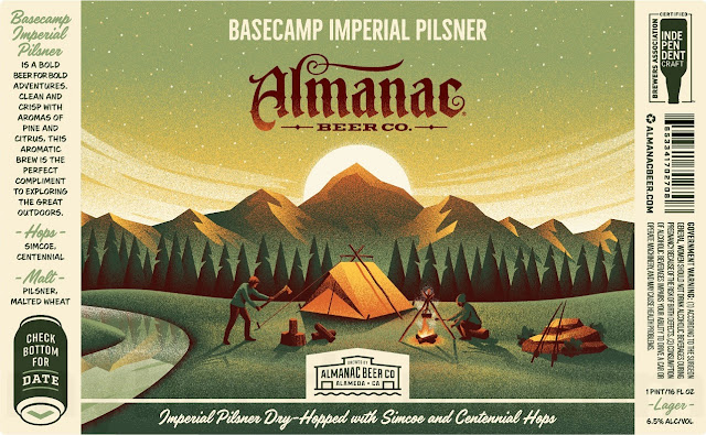 Almanac Adding Basecamp Imperial Pilsner Cans