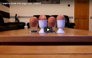 Egg cups set to Queen’s "I Want to Break Free" || VIRALYOUTUBE