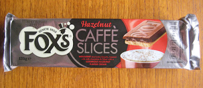 Fox's Hazelnut Caffè Biscuits Packaging - Top Bird's Eye View