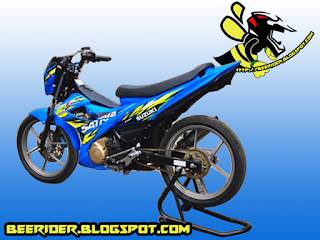 satria fu 150cc road race