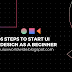 6 STEPS TO START UI DESIGN AS A 