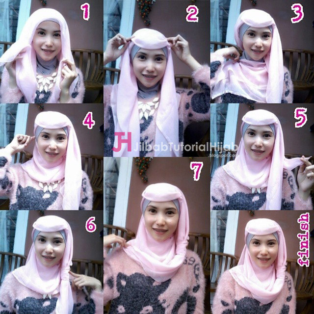 Tutorial Style Hijab Model Unik  Jilbab Tutorial Hijab