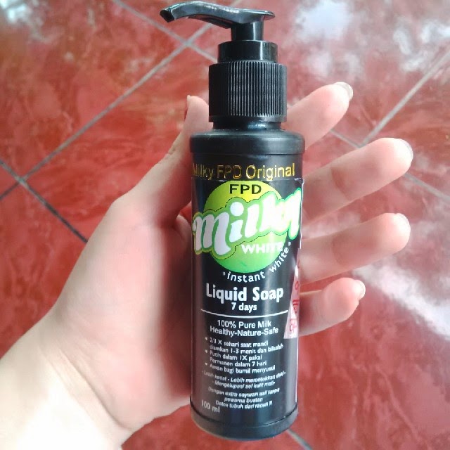 Milky White Liquid Soap Instant Original