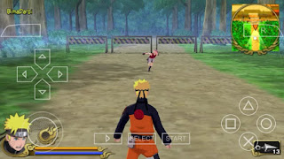 Naruto Shippuden Legends Akatsuki Rising - PSP Game