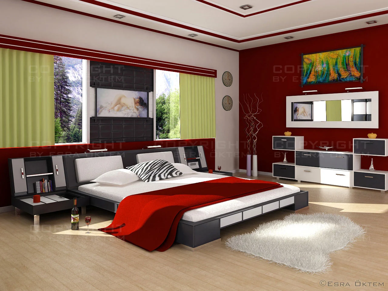 New home accessories: Bedroom Decorating Themes