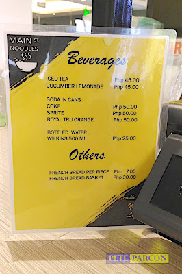 Beverages, Price List, Prices