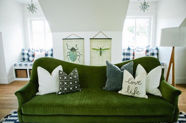 Dark Green color Sofa Ideas