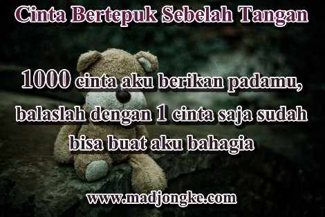  Cinta Bertepuk Sebelah Tangan Antara Kau Dia Dan Tuhan 